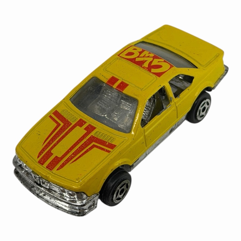 Vintage Yellow‎ BM75 Die Cast Car
